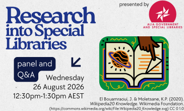 ALIA GaSP: Research into Special Libraries