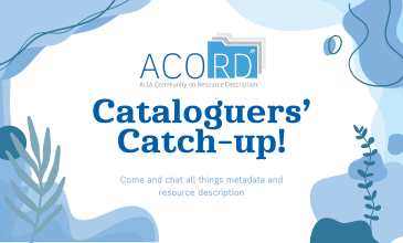 ALIA ACORD Cataloguers' Catch-up