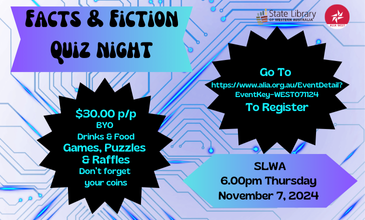 ALIAWest: Facts & Fiction Quiz Night