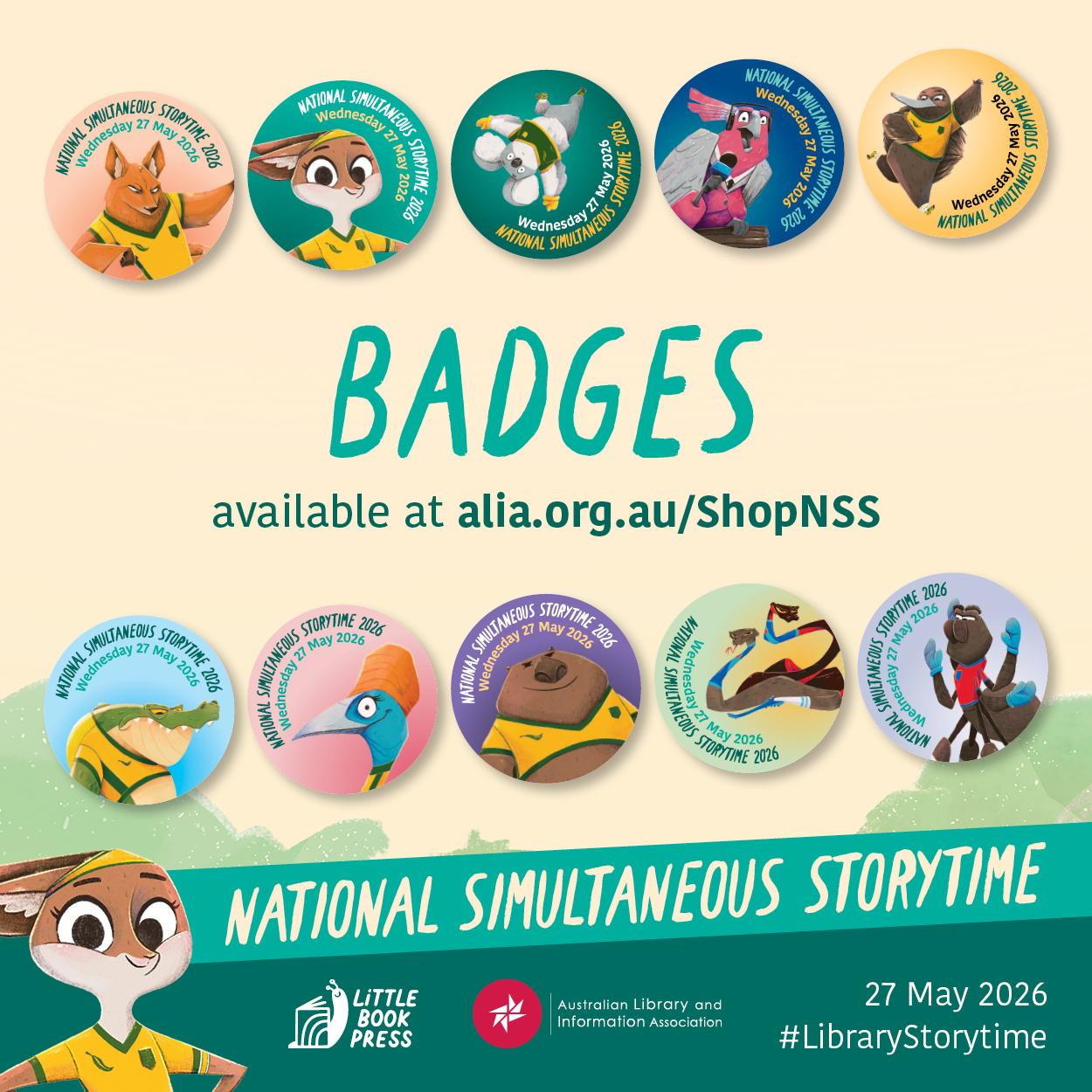 NSS 2026 Badges Pack of 10