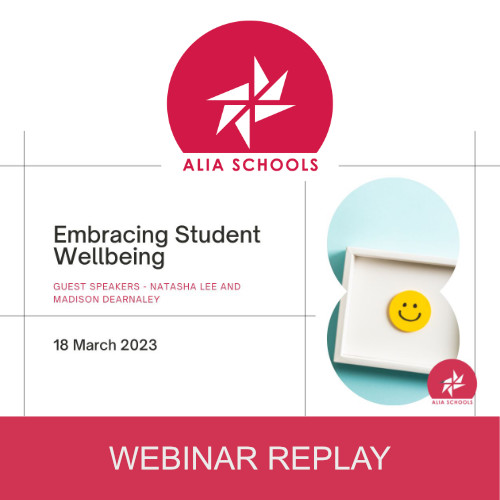 ALIA Schools - Embracing Student Wellbeing (Webinar)